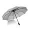 Hot Sale Solid Color Automatic Compact 10 Ribs Windproof Strong Frame Rainy Sunny Umbrella