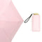 3 Folding 6 Ribs Fresh Color UV Protection Windproof Lightweight Umbrella For Rainy Sunny