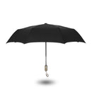High Quality Women Men Automatic Compact 8K 3 Folding Business Travel Outdoor Windproof Umbrella