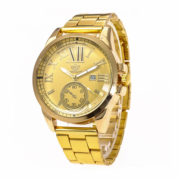 High Quality Businessmen Trendy Gift Roman Numerals Quartz Watch
