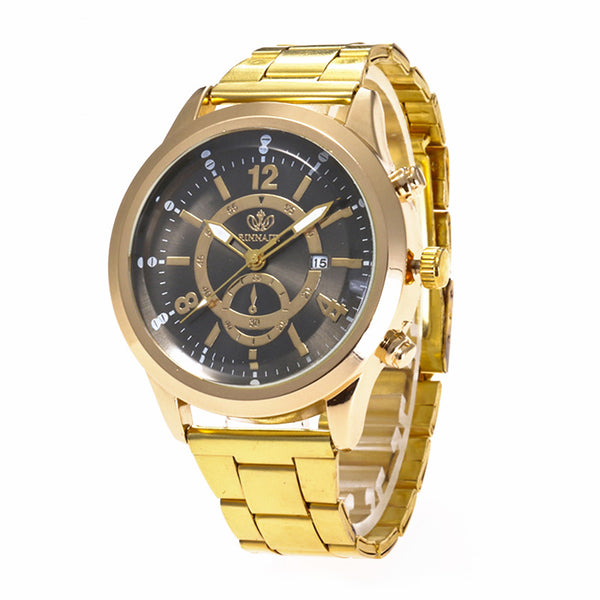 High Quality Businessmen Trendy Gift Simple Design Quartz Watch