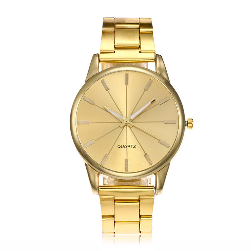 Fashion New Arrival Unisex Style Three Colors Optional Metal Casual Watch