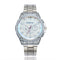 New Arrival Men Fashion Silver Plated Steel Band Watch