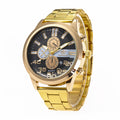 Mens Classic Quartz Watch Luxury Fashion Business Pattern Wristwatch