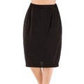 Women OL Style Simple Solid Color Cotton Skirts