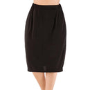Women OL Style Simple Solid Color Cotton Skirts