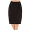 Women OL Style Simple Solid Color Cotton Skirts