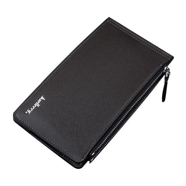 Creative Design Cross Grain Long Pattern Wallet Multifunctional Card Holder Purse