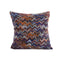 Comfortable Single Side Knit Colors Mixing Wave Pattern Vintage Pretty Home Decor Cushion Covers