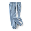 Boys Patchwork Stripes Printed Sports Pants