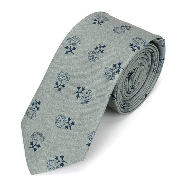 Casual Style Fashion Men Print 6cm Cotton Tie