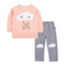 2 Pcs Set Girls Long Sleeves Cloud Printed Sweatshirt And Pants