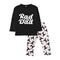 2 Pcs Set Girls Letter Printed Long Sleeves Tops And Pants