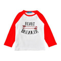 Kids Cotton Long Sleeves Patchwork Arrow Printed Tops