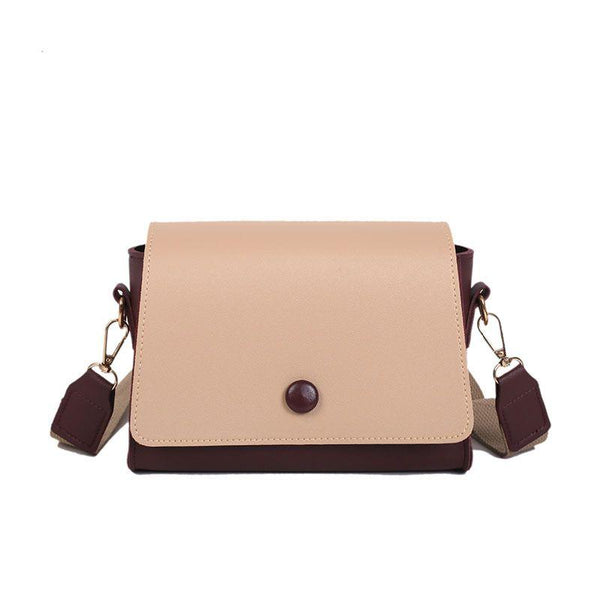 Chic Vintage Design Women Geometric Shape PU Satchel Bag
