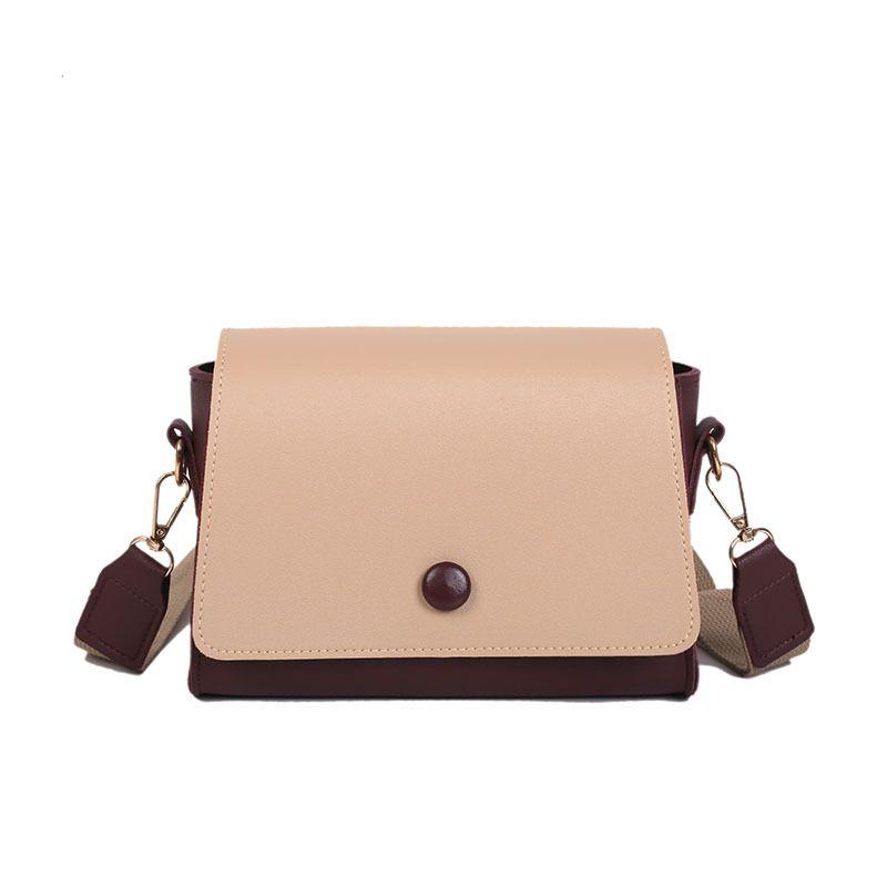 Chic Vintage Design Women Geometric Shape PU Satchel Bag