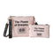 2 Pcs Set Women Classic Letters Print Vintage Style Clutch Bags