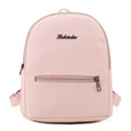 College Style Fashion School Girl Freshing Candy Color PU Backpack