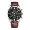 Hot Sale Fashion Classic Men Good Quality Leather Band Waterproof Watch