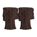 Hot Sale Women Winter Warm Wear Folding Knitted Leg Warmers