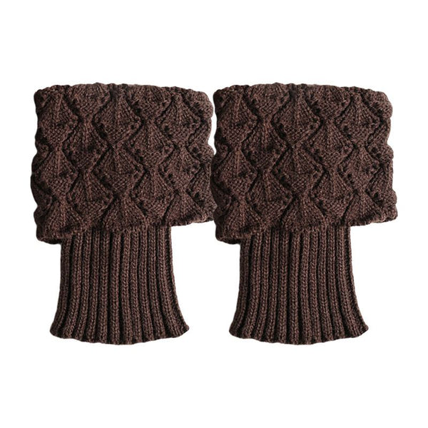 Hot Sale Women Winter Warm Wear Folding Knitted Leg Warmers