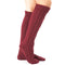 Women Long Length Solid Color Knitted Long Length Heap Stockings