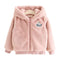 Lovely Solid Color Long Sleeves Faux Fur Coat For Girls