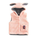 Girls Cotton Cute Bunny Ear Pattern Sleeveless Vest