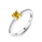 Women Luxury Fine Jewelry Good Quality Topaz Gemstone Ring