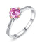 Fashion Women Wedding Fine Jewelry Colored Gemstone 925 Silver Ring