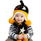 2 Pcs Set Warm Winter Babies Color Blocking Star Printed Thickened Hat And Scarf