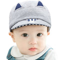 Cute Babies Little Fox Pattern Cotton Baseball Cap
