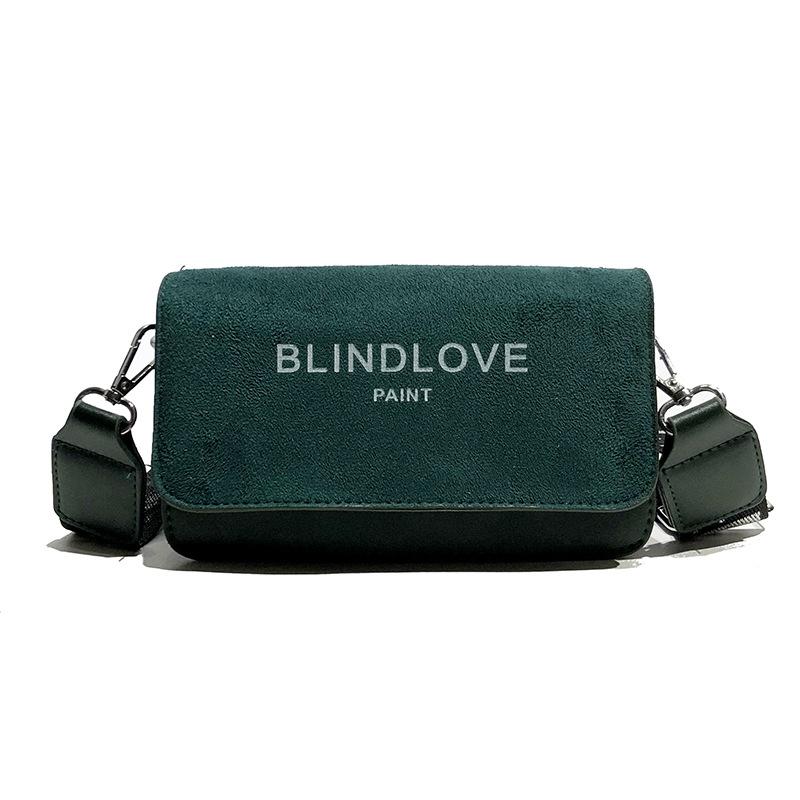 New Design Women Fashion Vintage Frosted Solid Color PU Chic Bag
