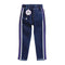 Casual Girls Cotton Stripes Printed Denim Jeans