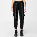 Women Fashion Street Style Solid Color Instar Tassel Decoration Jogger Pants