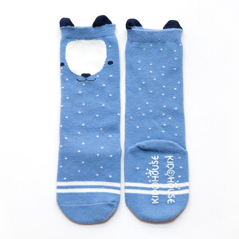 New Arrived Cotton Infant Cartoon Animals Pattern Stockings