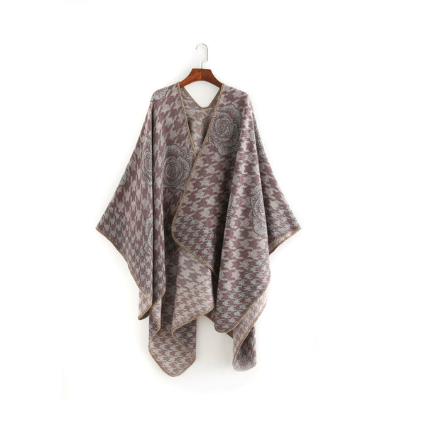 New Arrival Classic Plaid Pattern Large Size Scarf Pashmina Shawl