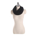 Women Winter Solid Color Knitting Scarf Collar