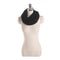 Women Winter Solid Color Knitting Scarf Collar