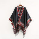 Fashion Color Blocking Design Elegant Women Hot Sale Pashmina Shawl