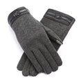 Businessmen Fashion Solid Color Classic Design Cotton Gloves