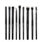 9  Pcs Man-made Fiber Women Makeup Tools Eyeshadow brushes