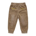 Boys Corduroy Solid Color Casual Pants