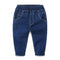 Boys Cotton Blue Color Slim Fit Denim Jeans