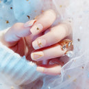 Fashion French Style Art Nail Women Wedding Fake Fingernails