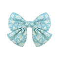 2019 Lovely Baby Girls Print Flower Bohemian Style Bow BB Hair Clips Headwear Children Cute Cotton Hairpins Hair Accessories AExp