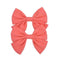 2019 Lovely Baby Girls Print Flower Bohemian Style Bow BB Hair Clips Headwear Children Cute Cotton Hairpins Hair Accessories AExp