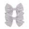 2019 Lovely Baby Girls Print Flower Bohemian Style Bow BB Hair Clips Headwear Children Cute Cotton Hairpins Hair Accessories AExp