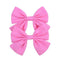 2019 Lovely Baby Girls Print Flower Bohemian Style Bow BB Hair Clips Headwear Children Cute Cotton Hairpins Hair Accessories AExp