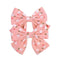 2019 Lovely Baby Girls Print Flower Bohemian Style Bow BB Hair Clips Headwear Children Cute Cotton Hairpins Hair Accessories AExp